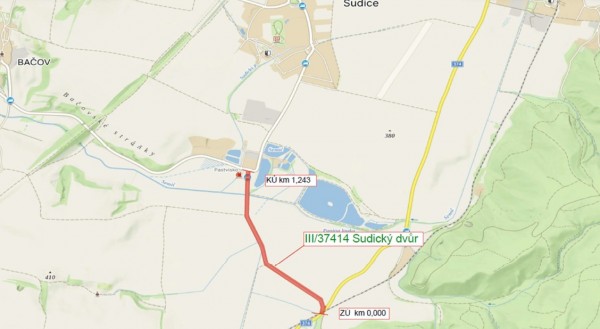 III/37414 Sudický dvůr