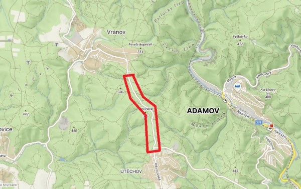 III/37915	Útěchov - Vranov