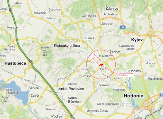 II/422 Čejč průtah