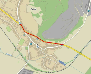 II/385 Čebín intravilán