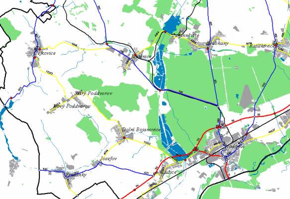 II/422 Čejkovice průtah I. stavba