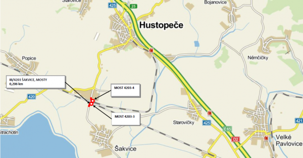 III/4203 Šakvice mosty ev.č. 4203-3, 4