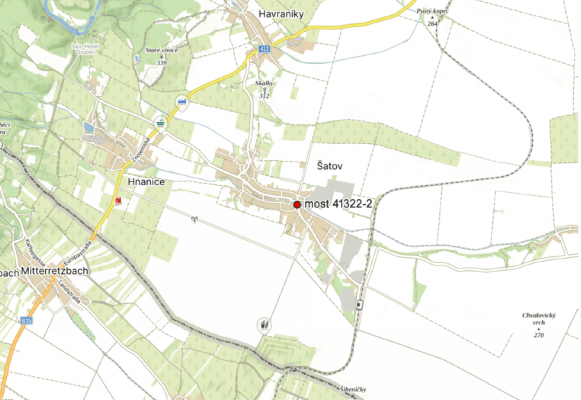 III/41322 Šatov, most 41322-2