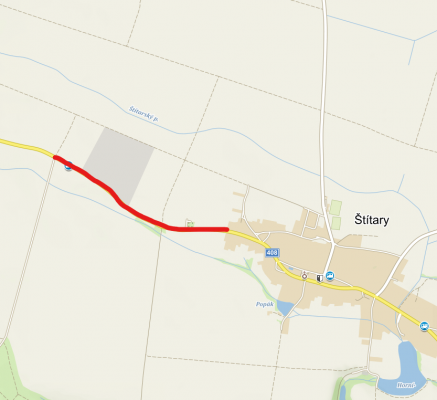 II/408 hranice kraje - Štítary 4. etapa