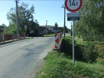 III/4166 Šaratice most ev.č. 4166-4