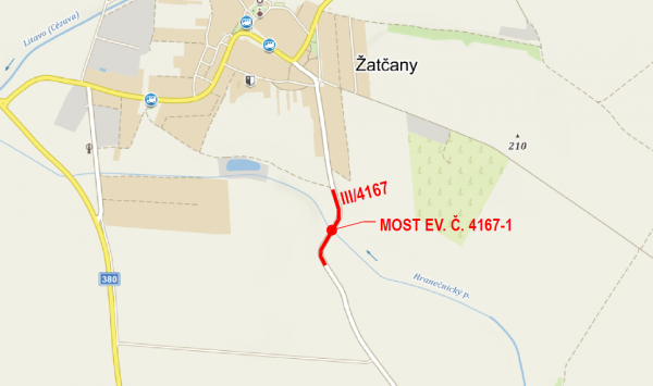 III/4167 Žatčany, most ev.č. 4167-1