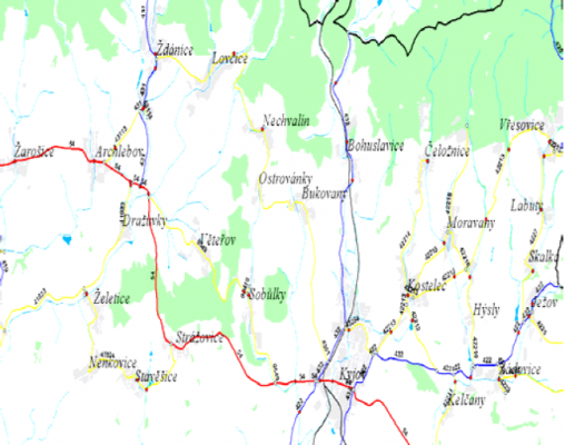 III/4301 Bukovany - Ždánice, st. 1 extravilány