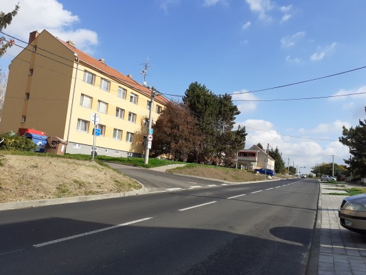 II/152 Hajany - Želešice, 1. stavba, Želešice průtah