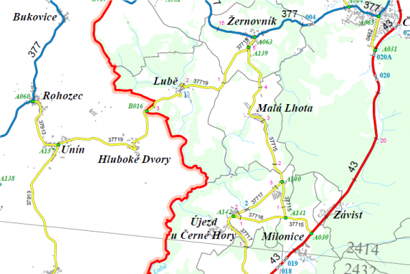 III/37719 Žernovník - Lubě - Unín 1. etapa