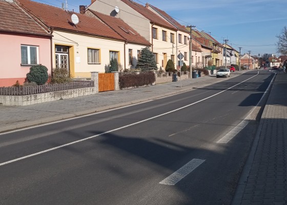 III/15275 Moravany, ul. Hlavní