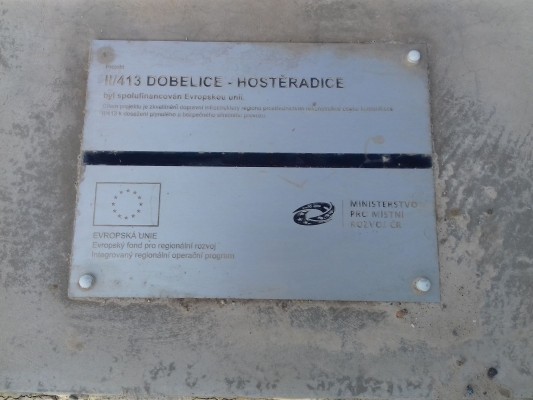 II/413 Dobelice - Hostěradice