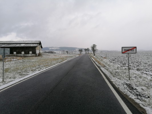 III/37414 Pamětice - Drválovice