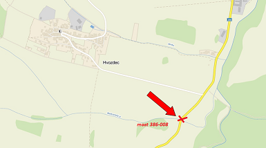 II/386 Vev. Bítýška - Ostrovačice, most ev.č. 386 - 008