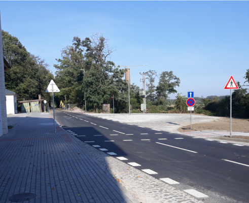 III/4155 Hrušovany nad Jevišovkou, žel. st., přestupní uzel IDS JMK