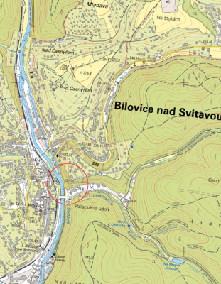 II/374 Bílovice nad Svitavou - sanace svahu