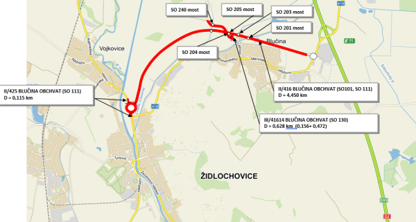 II/416 Blučina obchvat