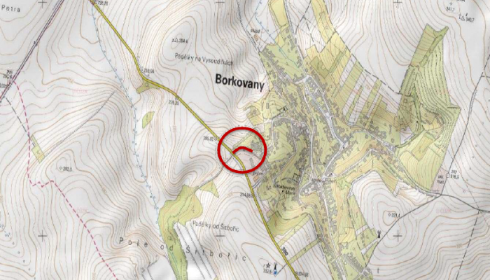 III/0513 Borkovany, rozšíření oblouku sil.