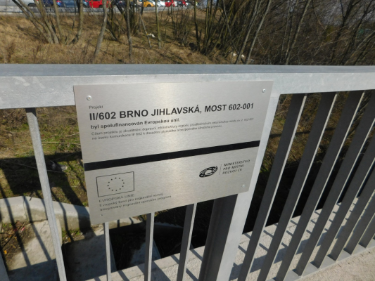 II/602 Brno ul. Jihlavská most ev.č. 602-001