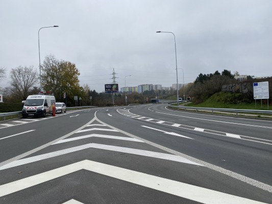 II/373 Brno ul. Jedovnická