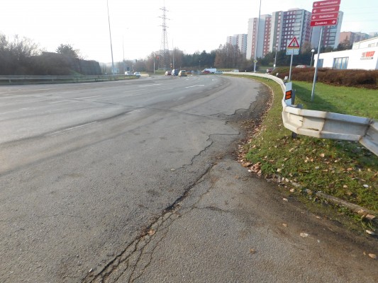 II/373 Brno ul. Jedovnická