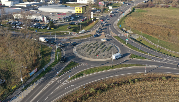 II/430 Brno - Slatina, okružní křižovatka