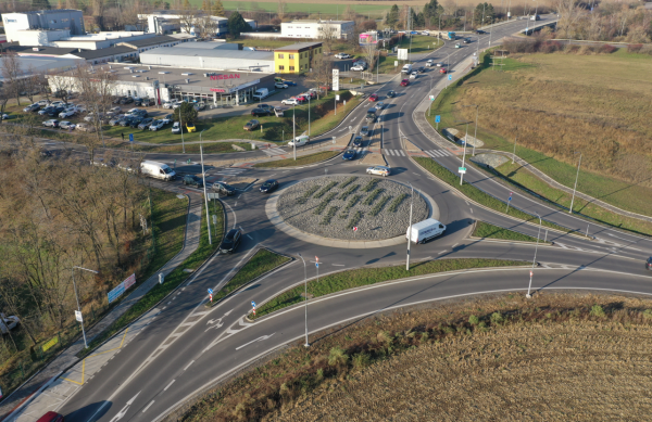 II/430 Brno - Slatina, okružní křižovatka