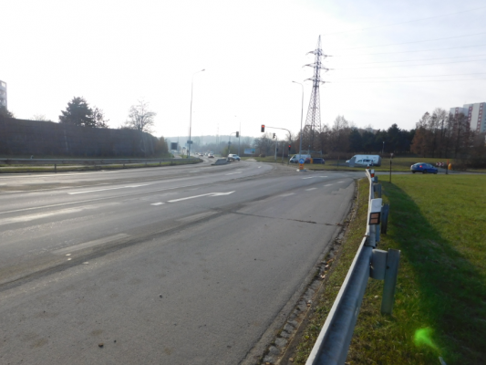 II/373 Brno ul. Jedovnická