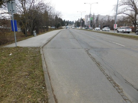 II/602 Brno, ul. Jihlavská, úsek Heršpická - Vídeňská