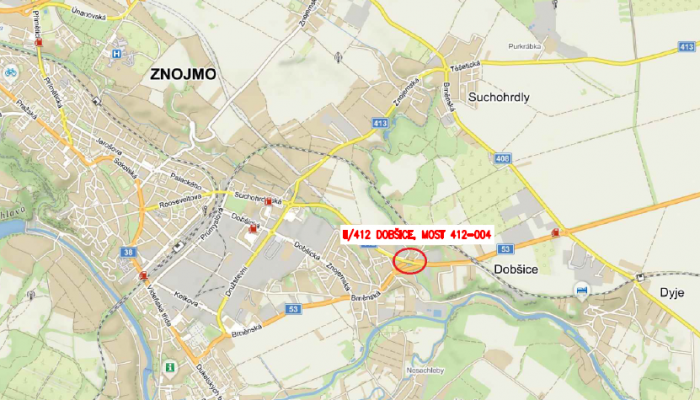 II/412 Dobšice, most 412-004