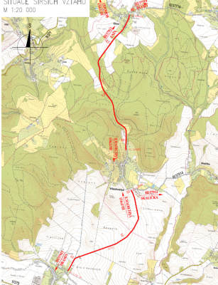 III/37913 Drásov - Všechovice - Unín