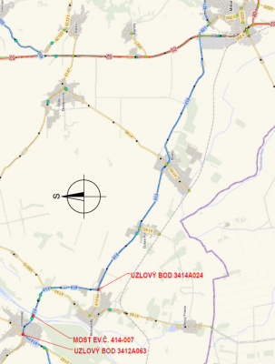 II/414 Drnholec - Mikulov, most ev.č. 414-007