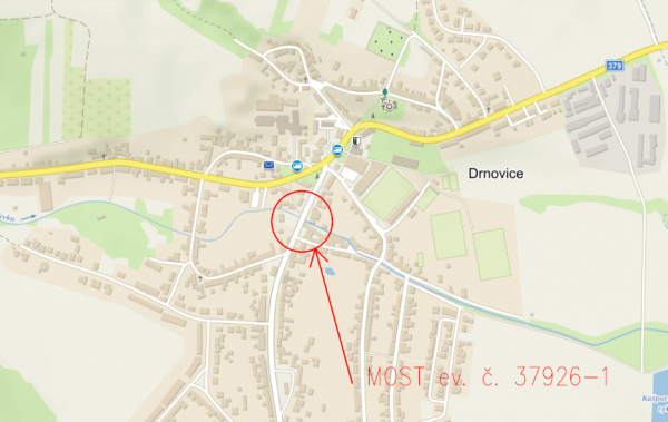 III/37926 Drnovice, most ev.č. 37926-1