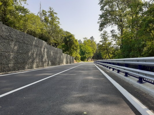 II/152 Hajany - Želešice, 2. stavba, extravilán