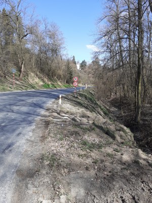 II/152 Hajany - Želešice, 2. stavba, extravilán