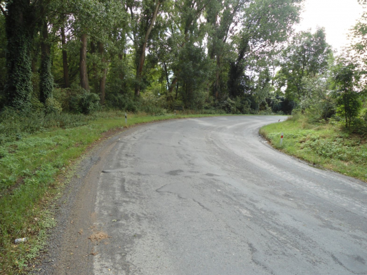 II/152 Hajany - Želešice, 2. stavba, extravilán