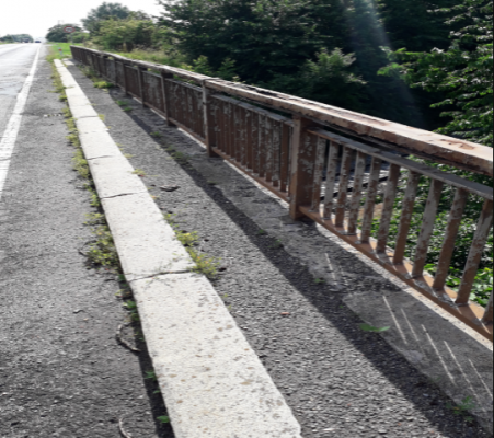 II/430 Holubice, most 430-010 přes vlečku