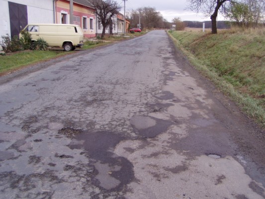 II/400 Hostěradice průtah