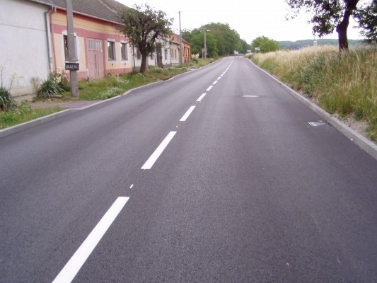 II/400 Hostěradice průtah