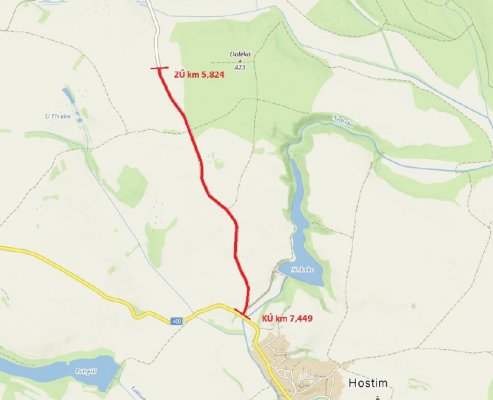 III/15229 Hr. kr. Vysočina - Hostim