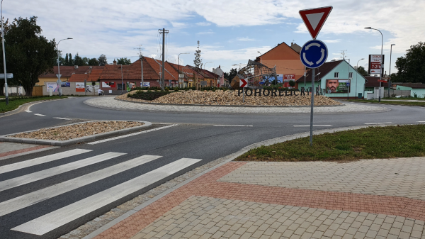 II/416 Pohořelice - okružní křižovatka