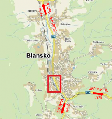 III/37937 Blansko, přemostění