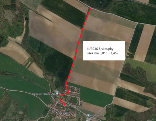 III/3936 Biskoupky