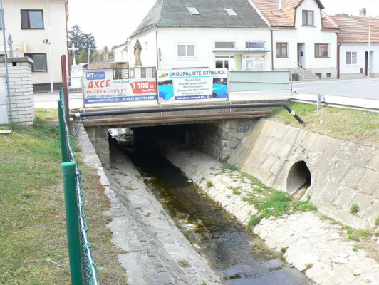 III/3945 Střelice, most ev.č. 3945-5 přes Střelický potok