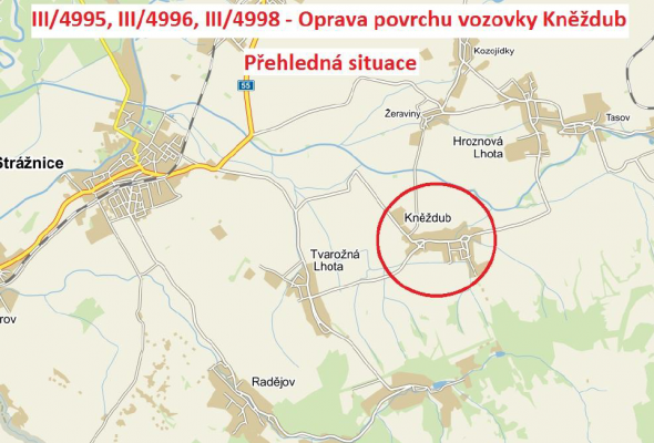 III/4995 Kněždub průtah