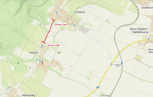 Mikrokoberce 2025 - III/41319 Konice - Popice