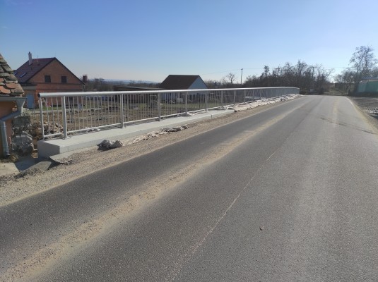 III/41319 Konice, opěrná zeď