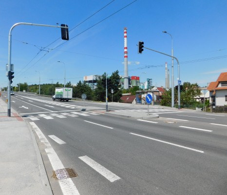 II/373 Brno, ul. Bělohorská