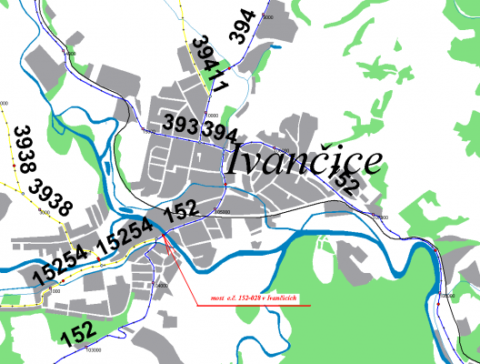II/152 Ivančice most ev.č. 152-028