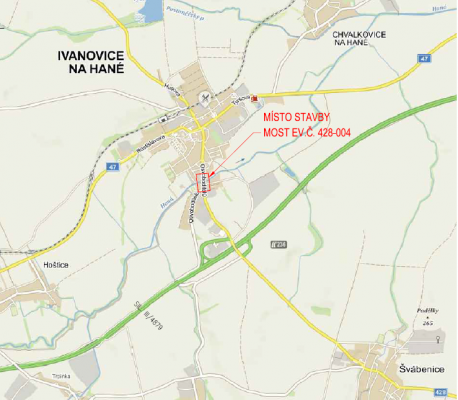 II/428 Ivanovice na Hané, most ev.č. 428-004