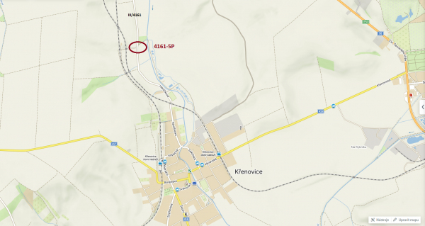 III/4161 Křenovice, propust 4161-5P